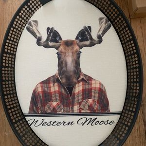Moose Tray Wall Hanging